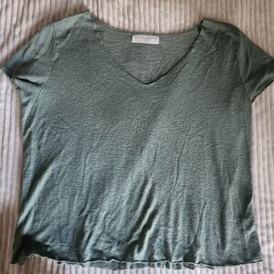 Urban Outfitters Textured Green Top
